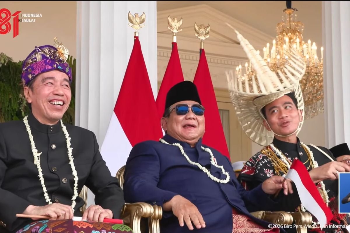 jokowi sejajar dengan prabowo
